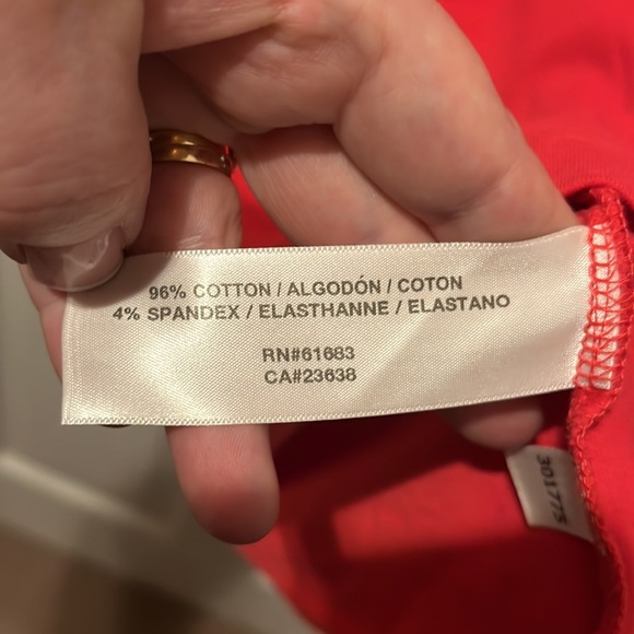 Jockey P2P Red Tank, NWOT Size M - Picture 3 of 3